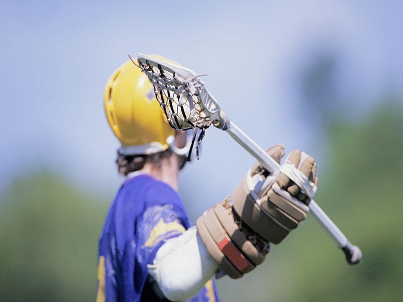 Helmets Protect Young Lacrosse Players, Study Finds