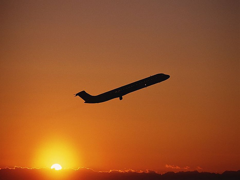 plane taking off