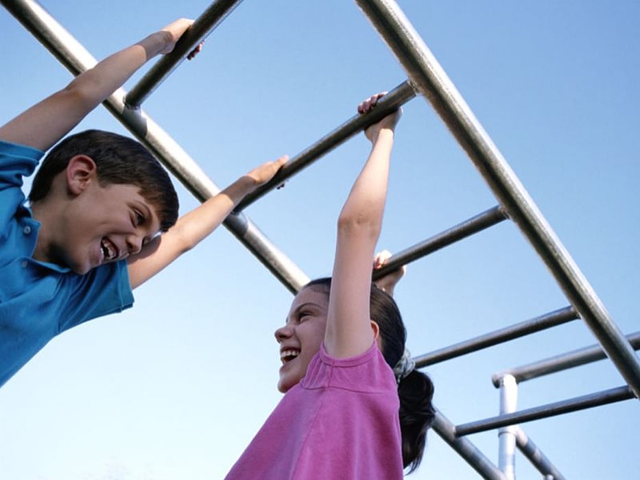 children at playground
