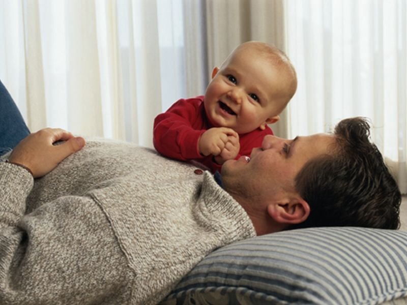 Babies Might Trigger Brain Changes in New Dads