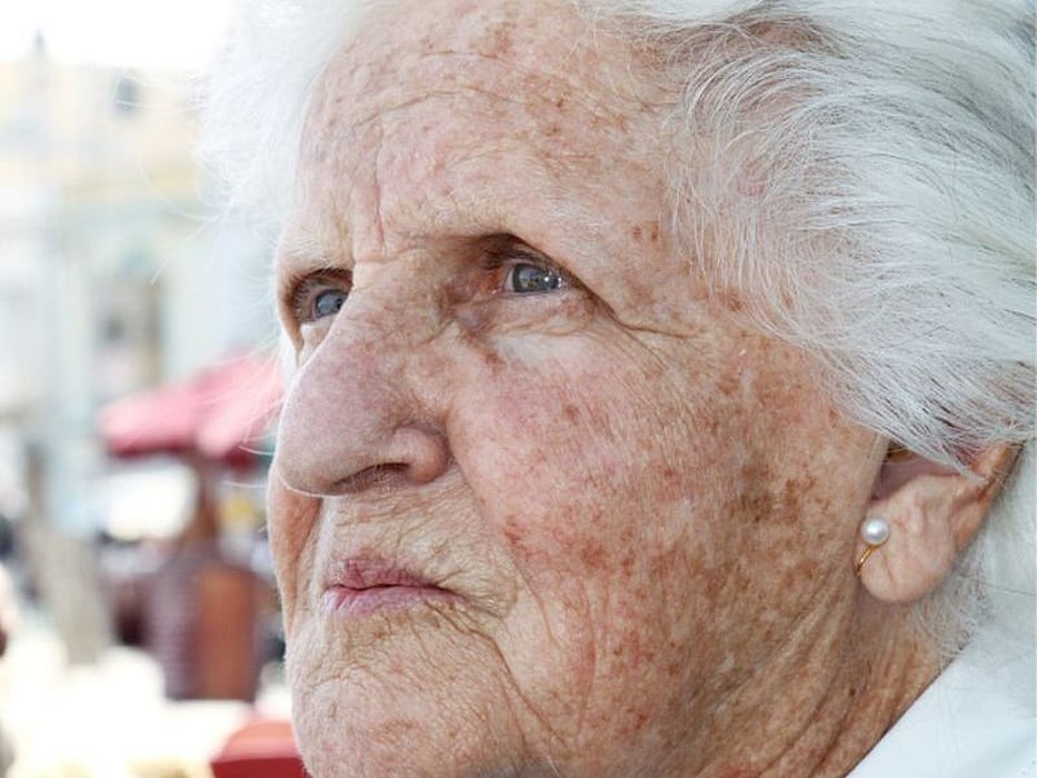 elderly woman