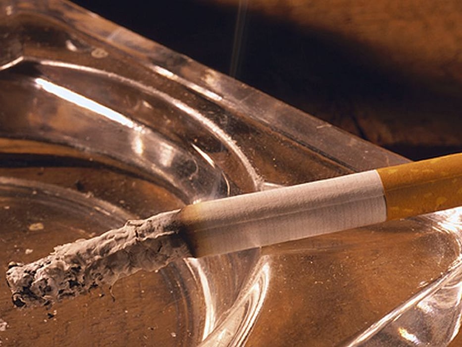 cigarette ash