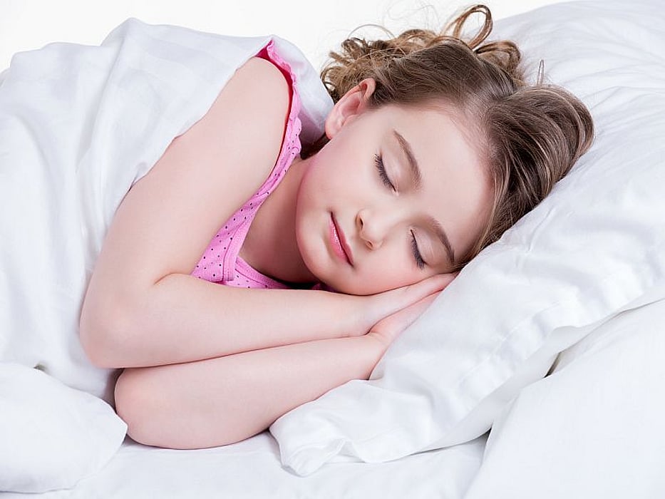sleeping girl