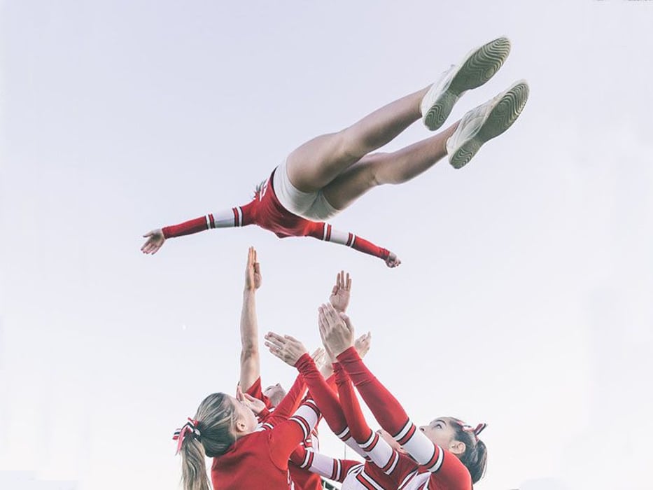 cheerleader stunt