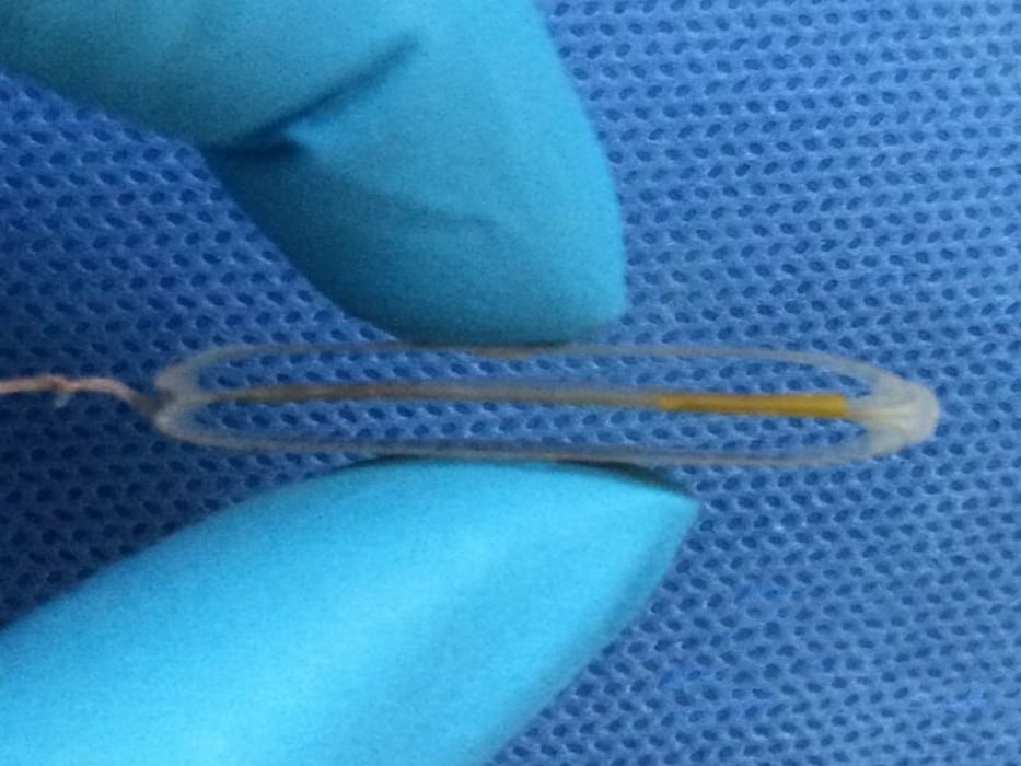 Small, flexible device to power pacemaker