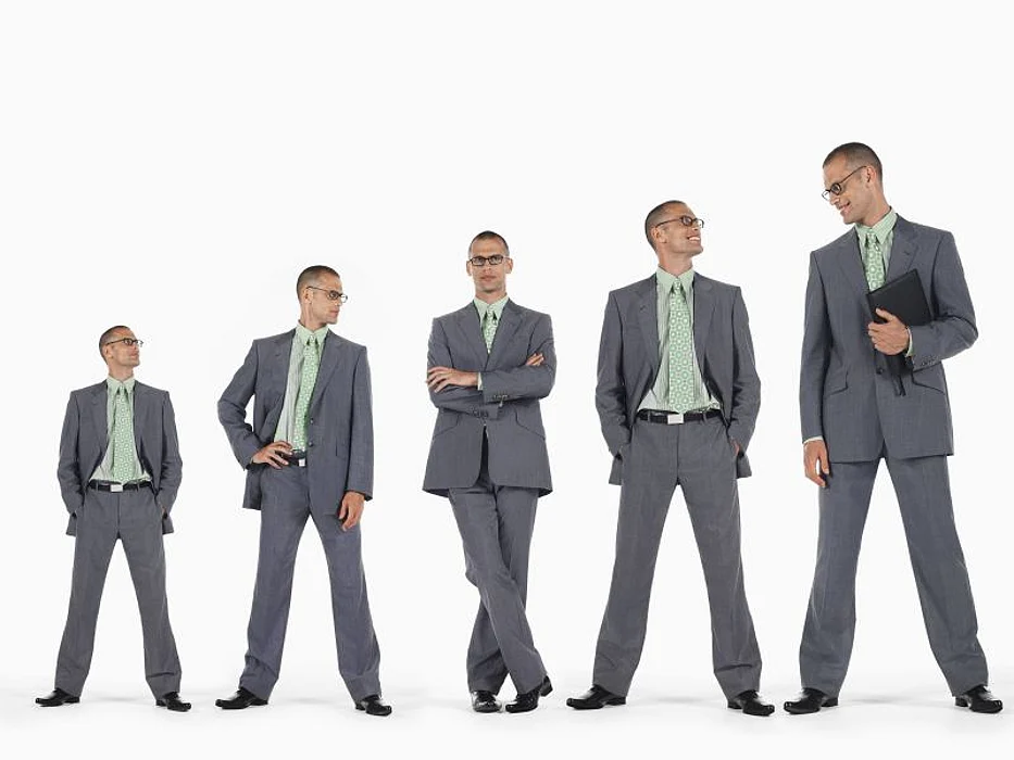 varying heights