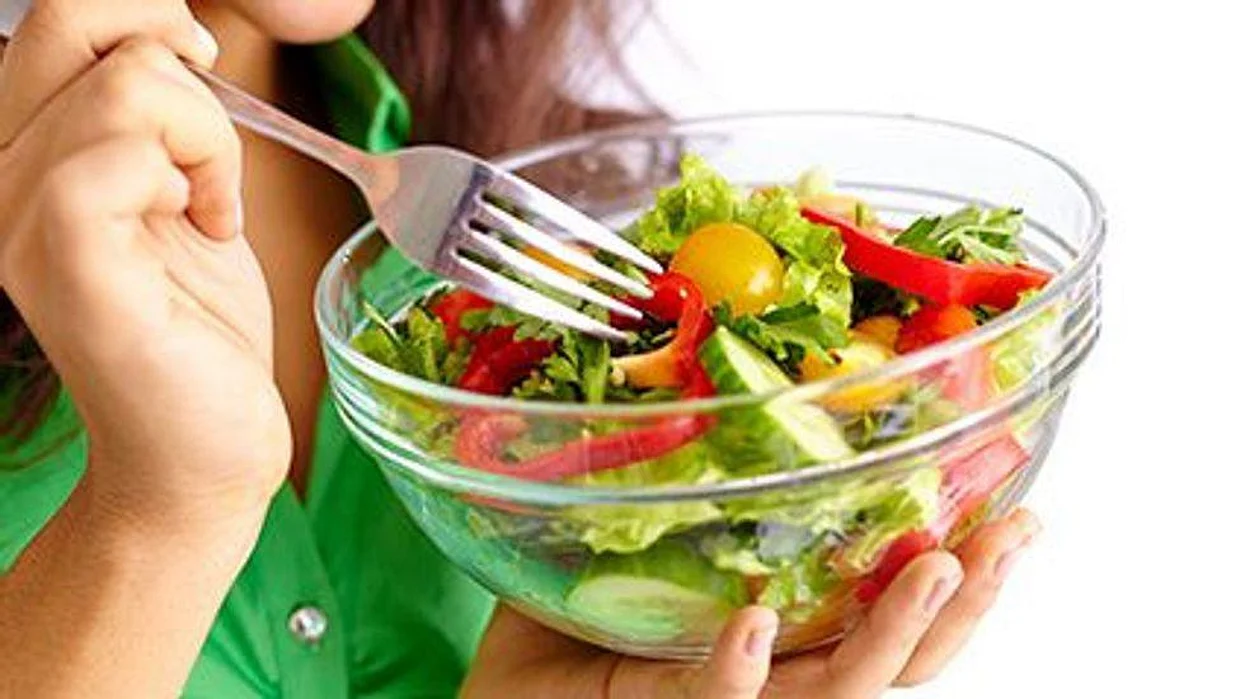 a bowl of fresh salad