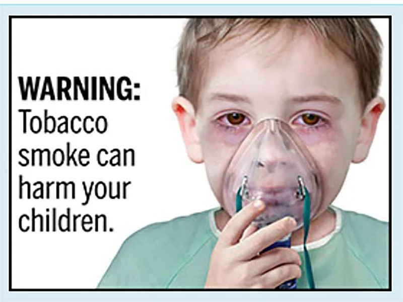Smoking health warning labels