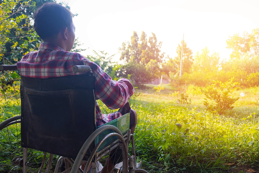 black man wheelchair multiple sclerosis