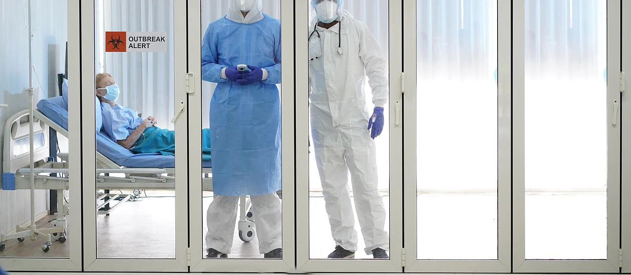CDC COVID isolation unit