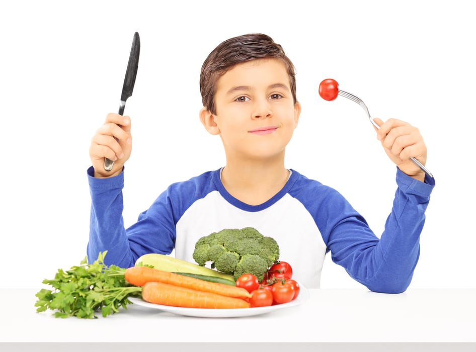 child vegetables