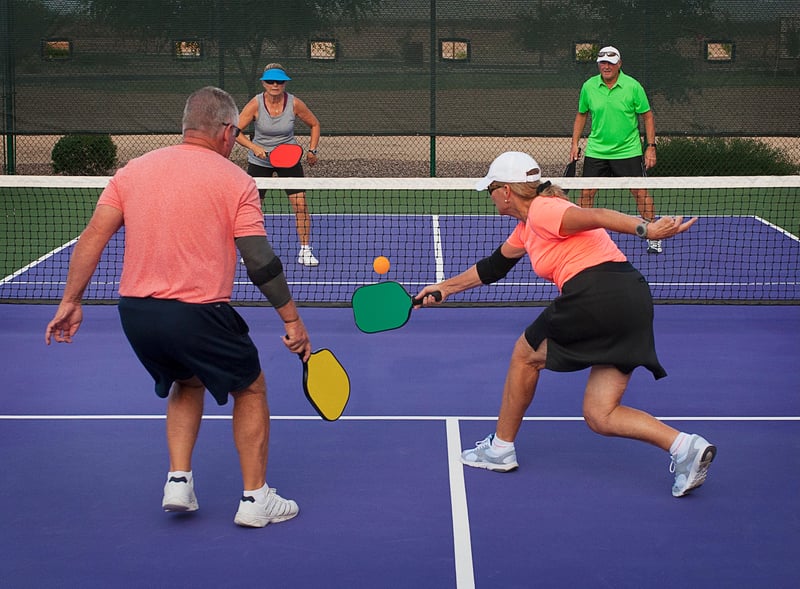 News Picture: Get Moving! Any Sports Can Lower Seniors' Odds of Early Death