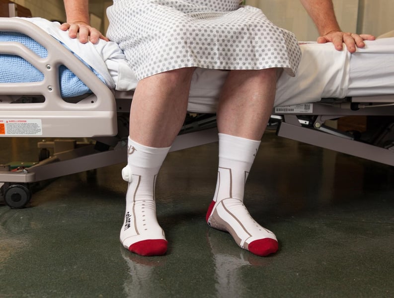 High-Tech Socks Could Prevent Falls in At-Risk Patients