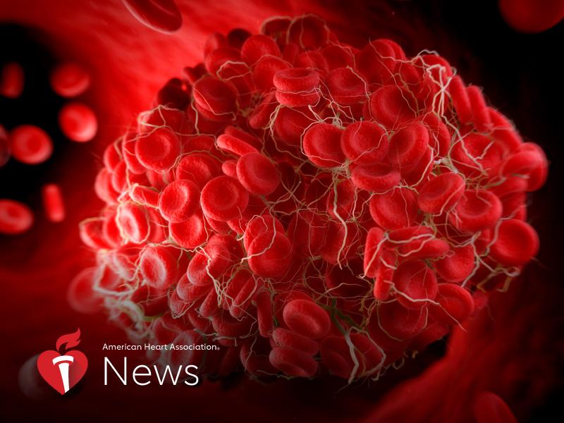 AHA News: Blood Clot Risk Remains Elevated Nearly a Year After COVID-19