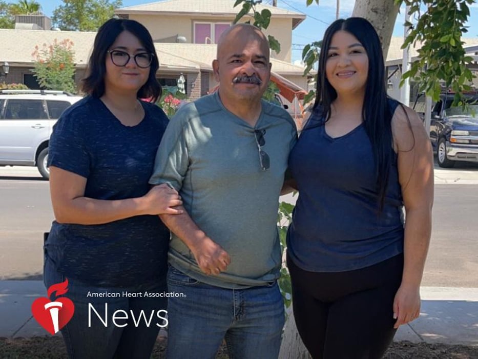 AHA News: Dad's Stroke at 49 Inspired Daughters to Help Patients