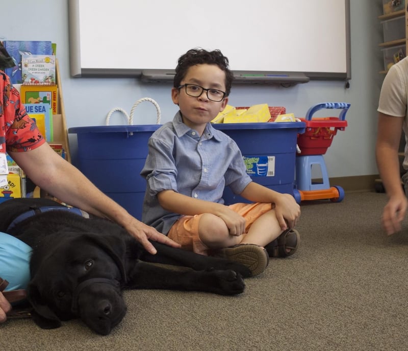 News Picture: Not All Kids With Autism Will Benefit From Therapy Dogs