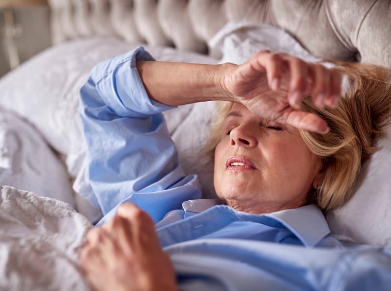 Night Sweats May Be Even Tougher Than Hot Flashes on Women