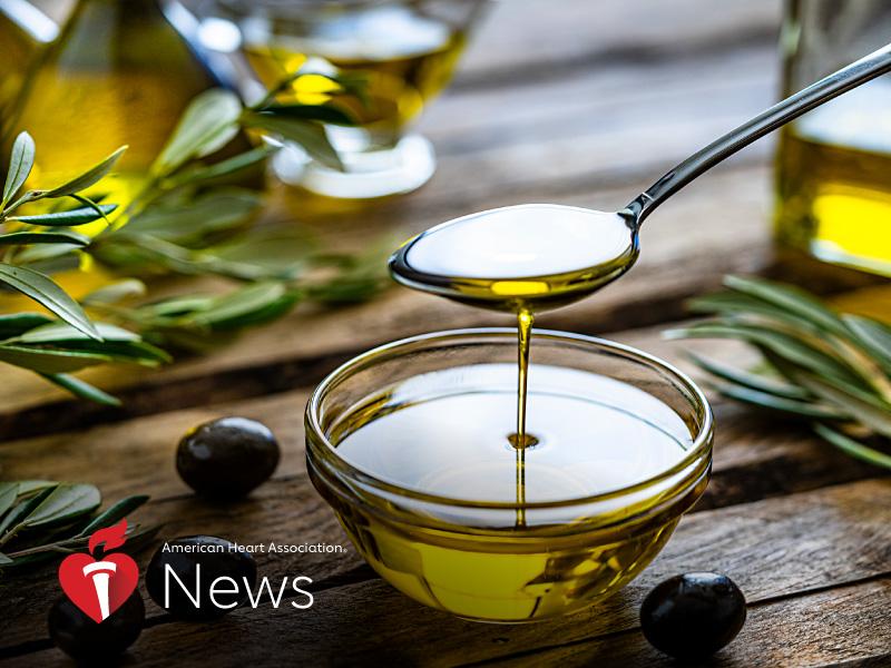 News Picture: AHA News: The Benefits of Adding a Drizzle of Olive Oil to Your Diet