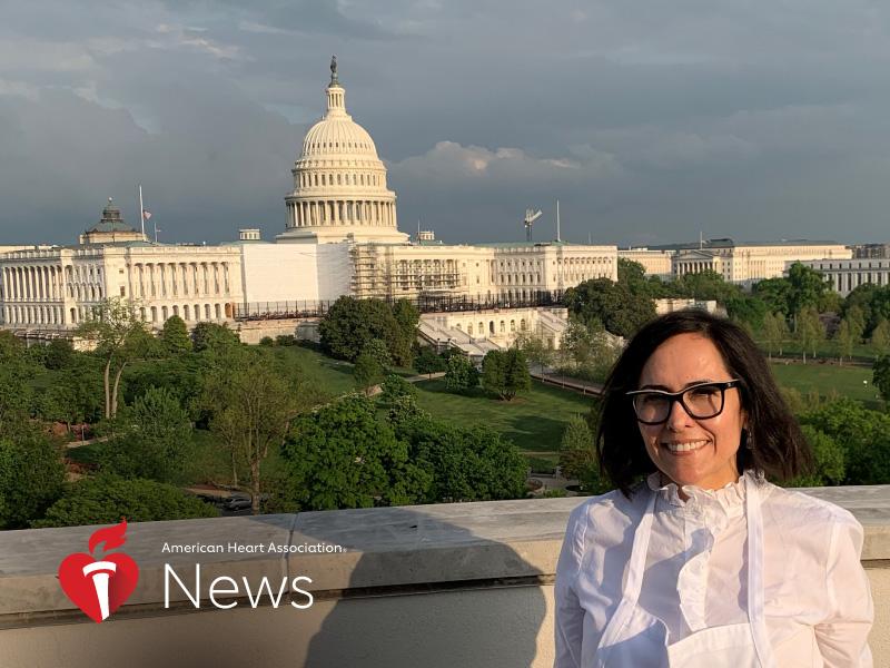 AHA News: Her Heart Stopped in Front of the U.S. Capitol
