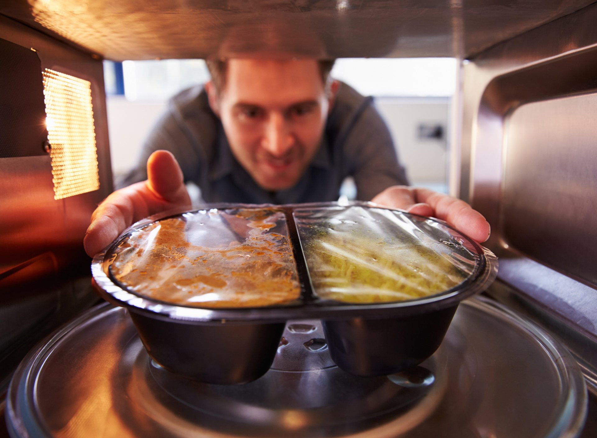 News Picture: Frozen Stuffed Chicken Products & Microwave Ovens: A Recipe for Salmonella