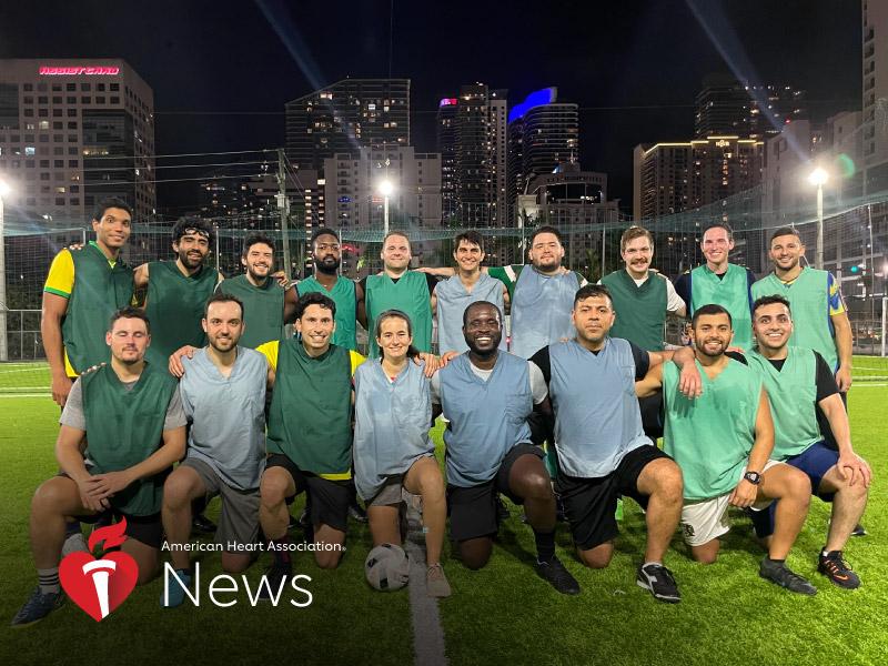 AHA News: Soccer Helps These Doctors Stay on Top of Their Game