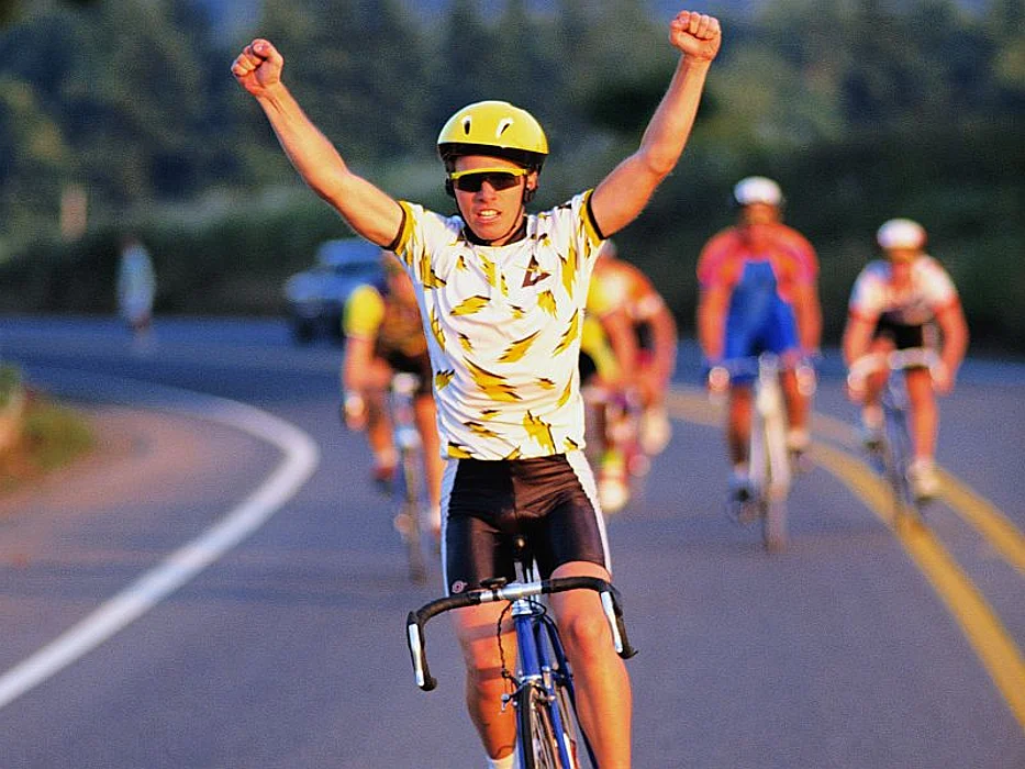 bicycle rider winner
