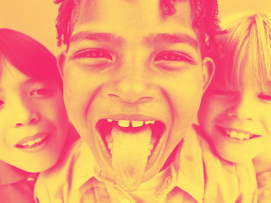 boys smile