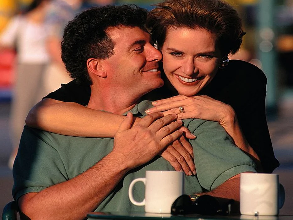 couple embracing