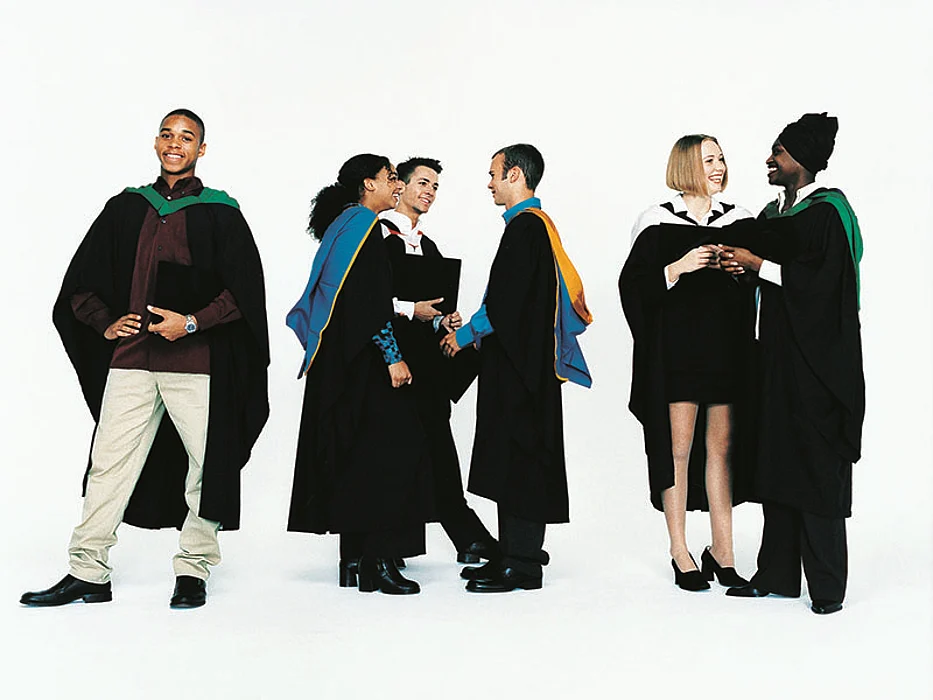 group of graduates
