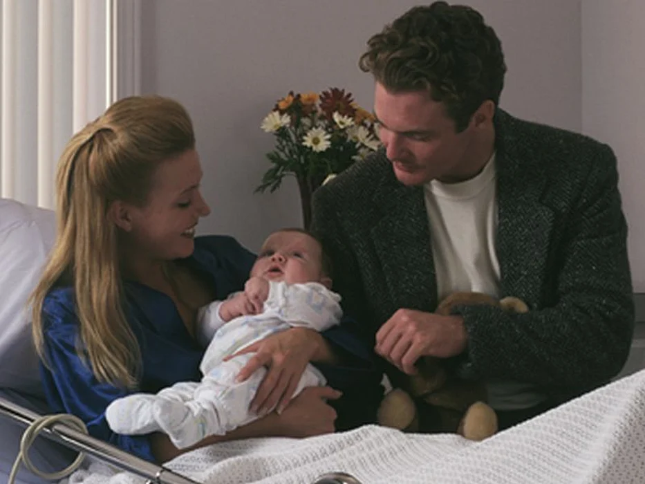 couple with newborn