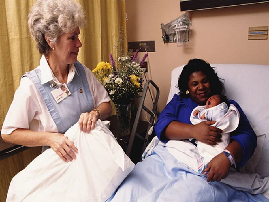 mother with newborn