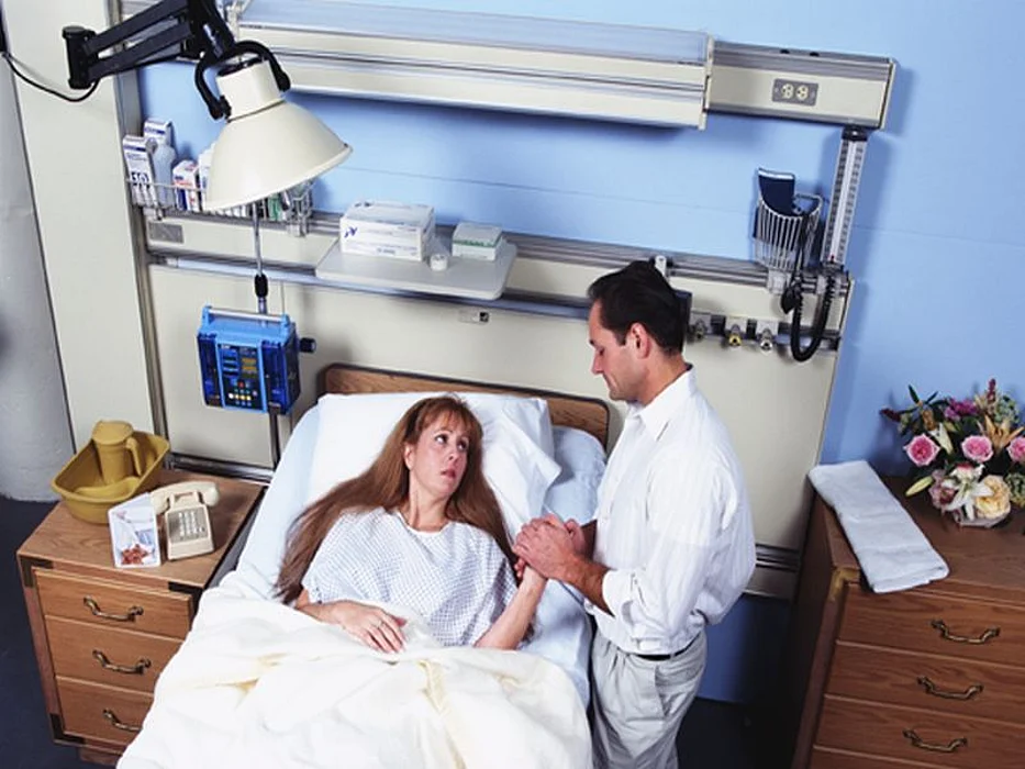 hospital bed