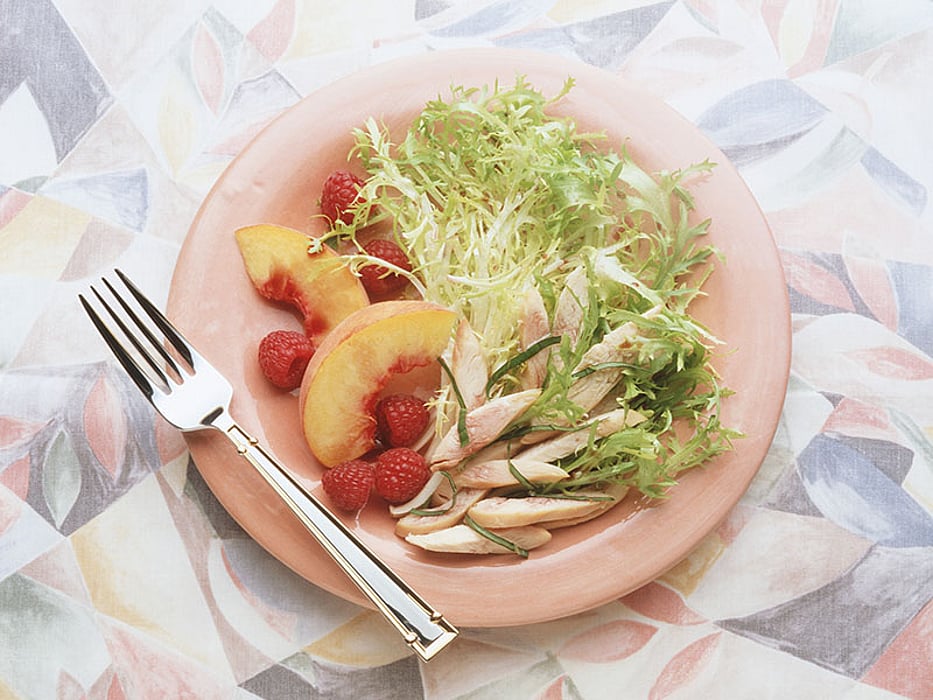 healthy food on a plate