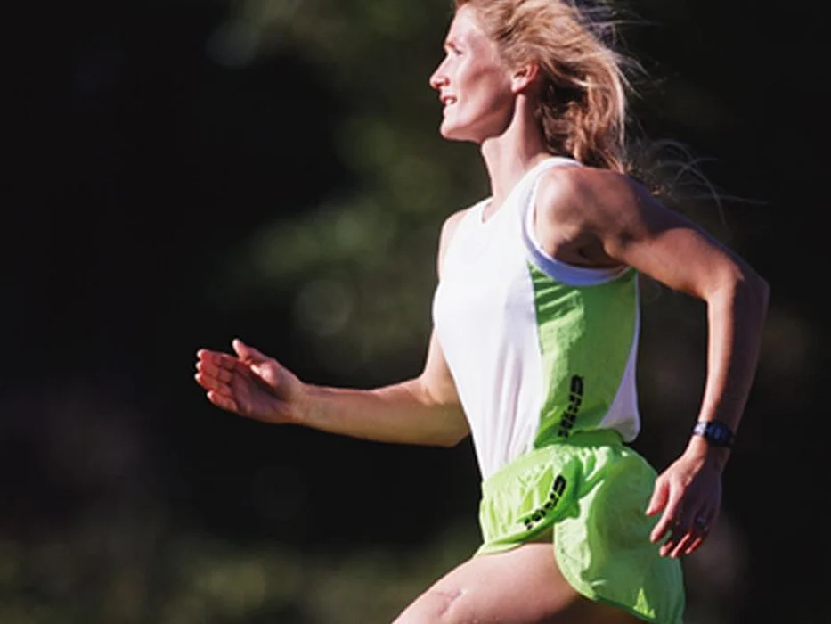 woman jogging