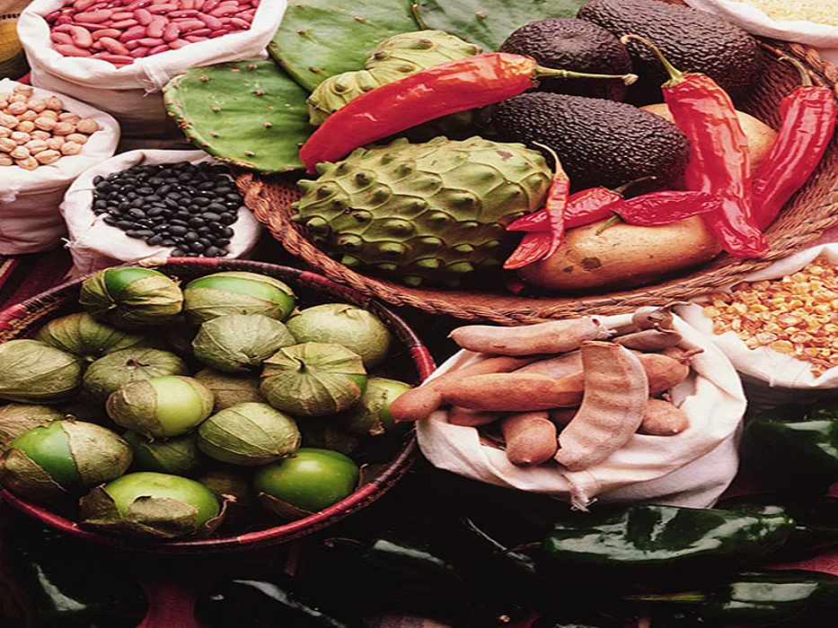 vegetables and beans