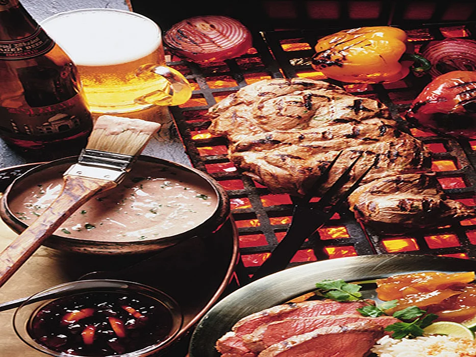 grilled food