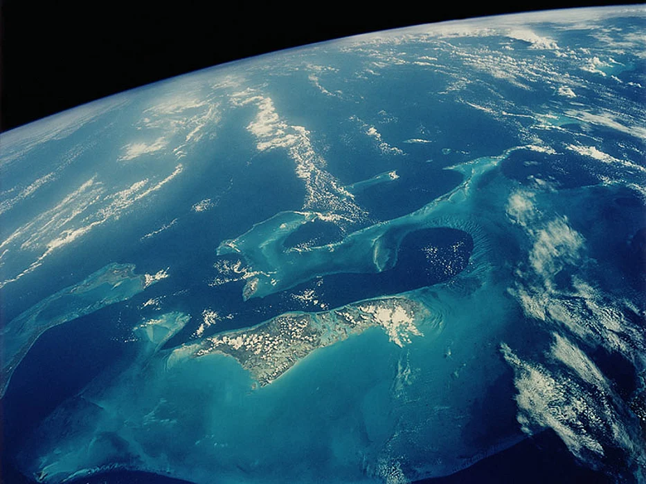 earth from space