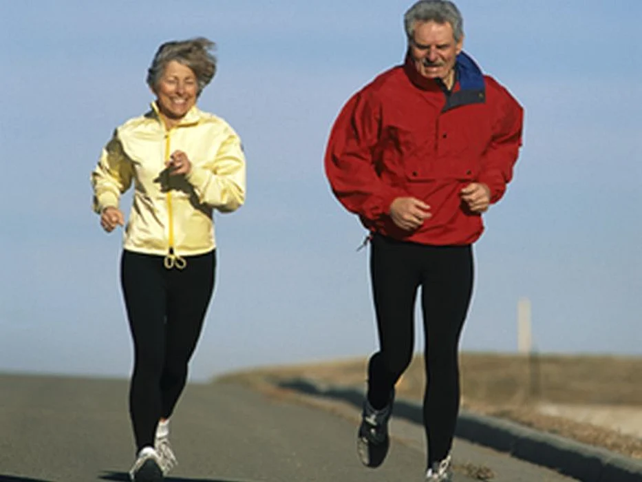 couple running together