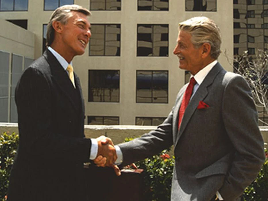 men shaking hands