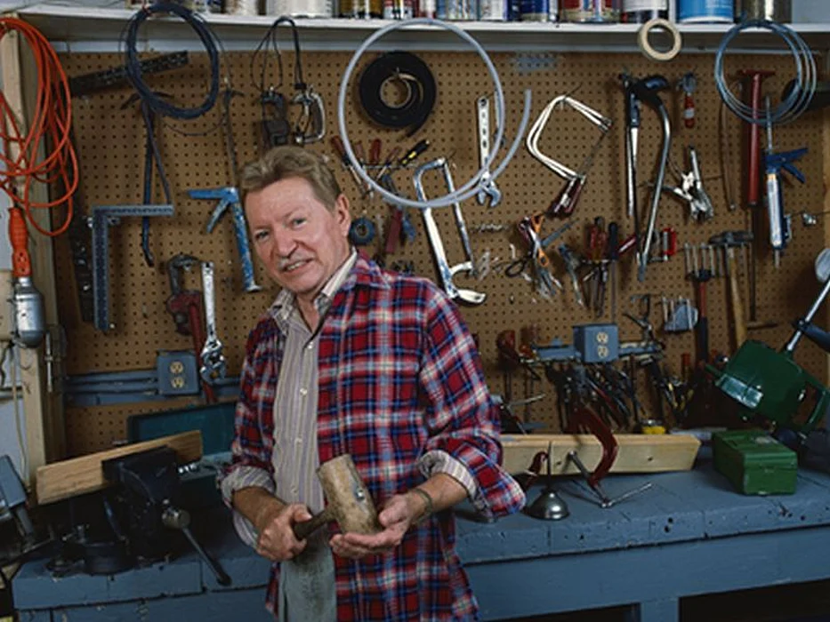 man with tools