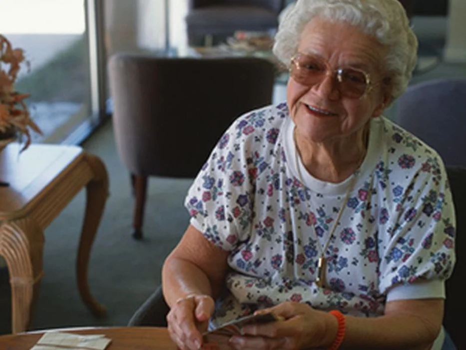 elderly woman