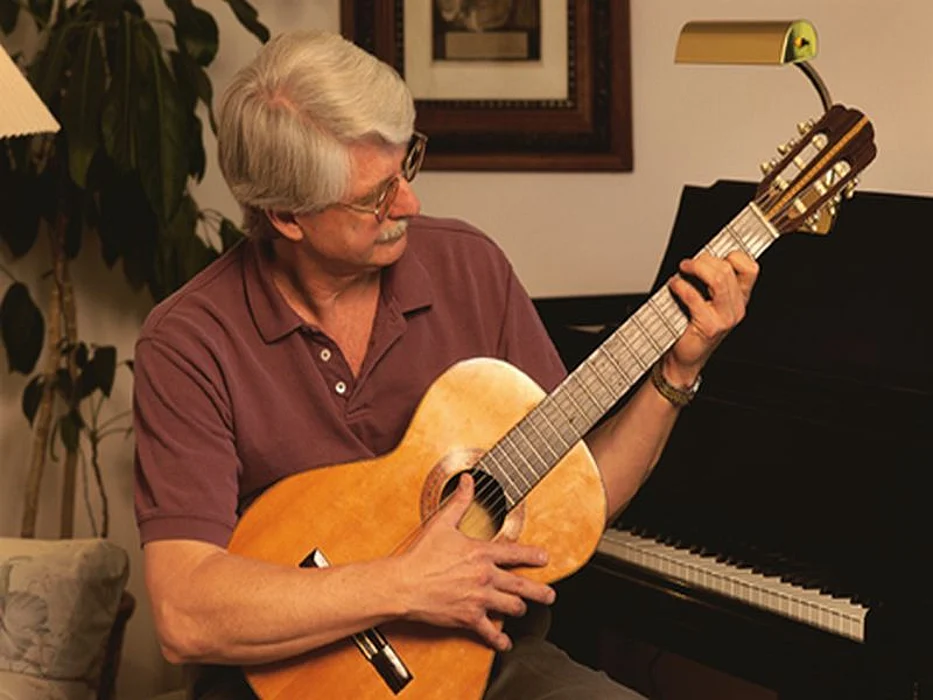 man playing guitar