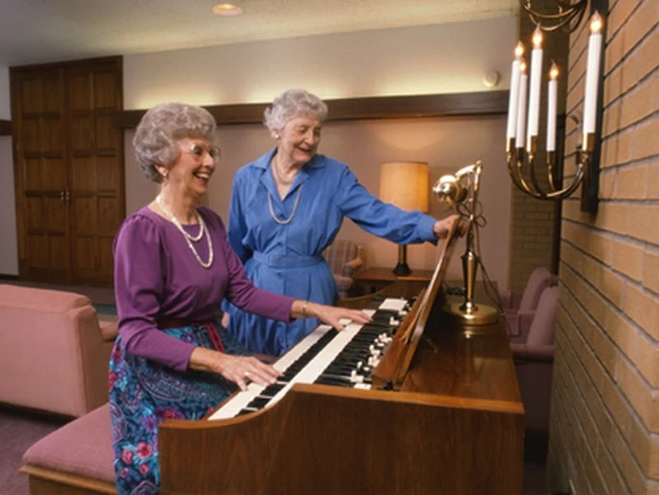 playing piano