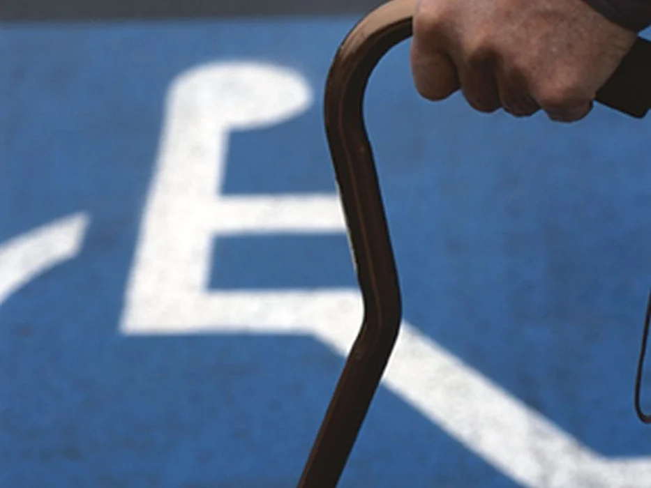 handicap parking space