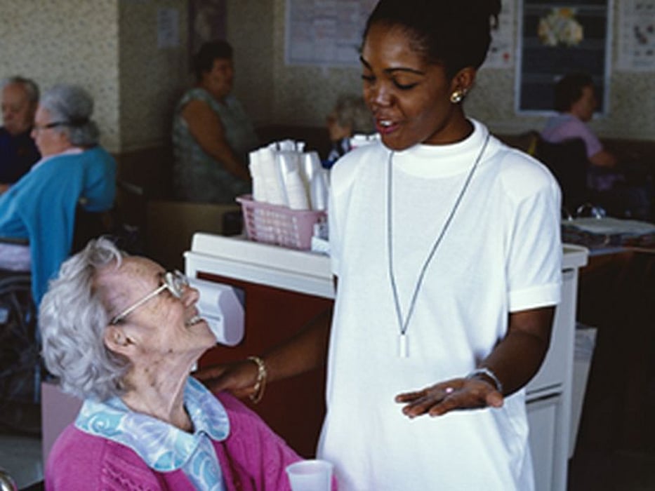 elderly patient