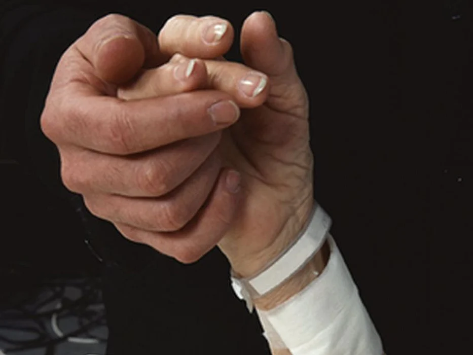 holding hands
