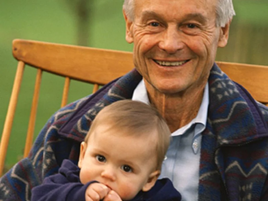 grandfather and grandson