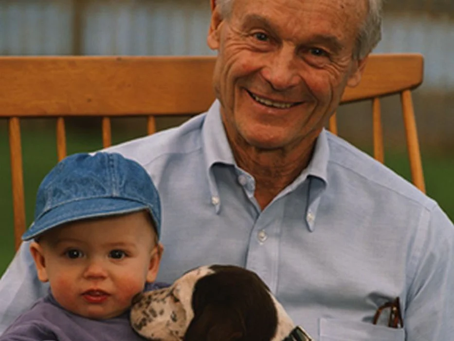 grandfather and grandson