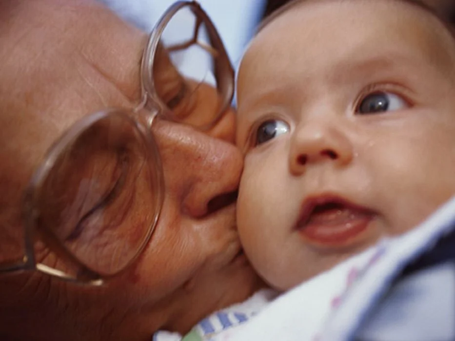 grandmother and grandchild