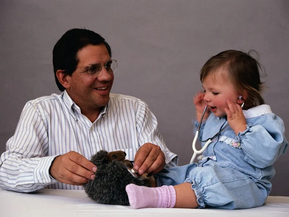 child and doctor